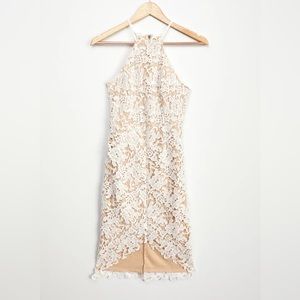 Keep My Heart White Crochet Lace Dress - Lulu’s Dress